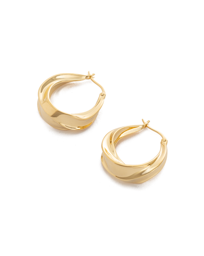 Kirstin Ash Intertwine Hoops - Gold | Mocha Australia