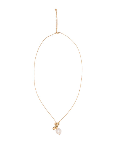 Mocha Margot Baroque Pearl Necklace - Light Gold | Mocha Australia