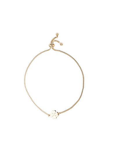 Mocha Zara Clover Bracelet - Light Gold | Mocha Australia