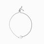 Mocha Zara Clover Bracelet - Silver