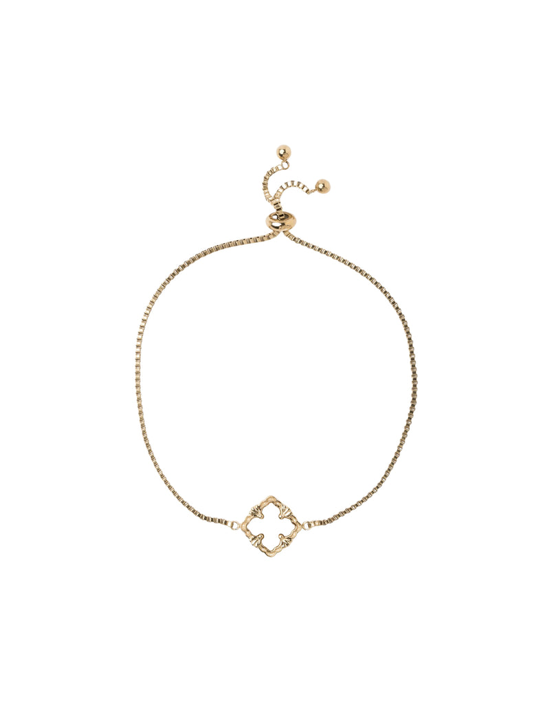 Mocha Delaney Baroque Pearl Bracelet - Light Gold | Mocha Australia