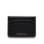 Mocha Claire Simple Cardholder - Black
