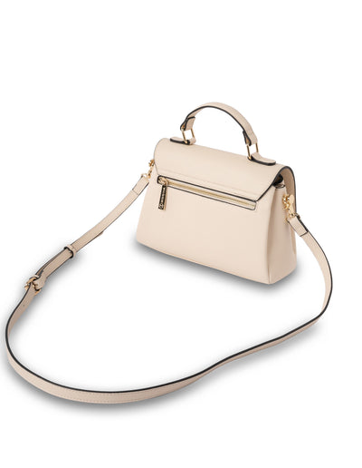 Mocha Daisy Top Handle Crossbody Bag - Cream | Mocha Australia