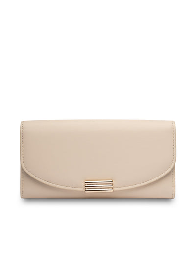Mocha Daisy Long Wallet - Cream | Mocha Australia
