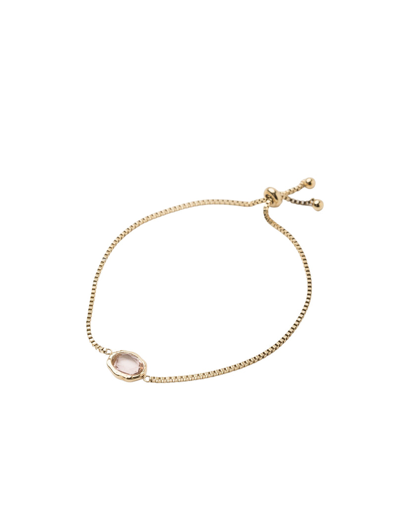 Mocha Freya Adjustable Bracelet - Primrose | Mocha Australia