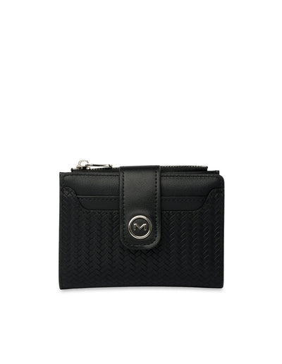 Mocha Tessa Compact Wallet - Black | Mocha Australia