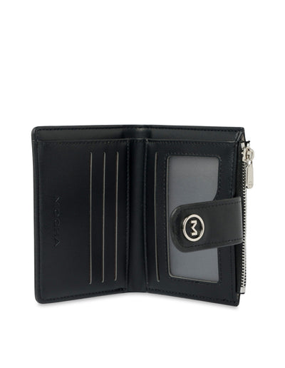 Mocha Tessa Compact Wallet - Black | Mocha Australia