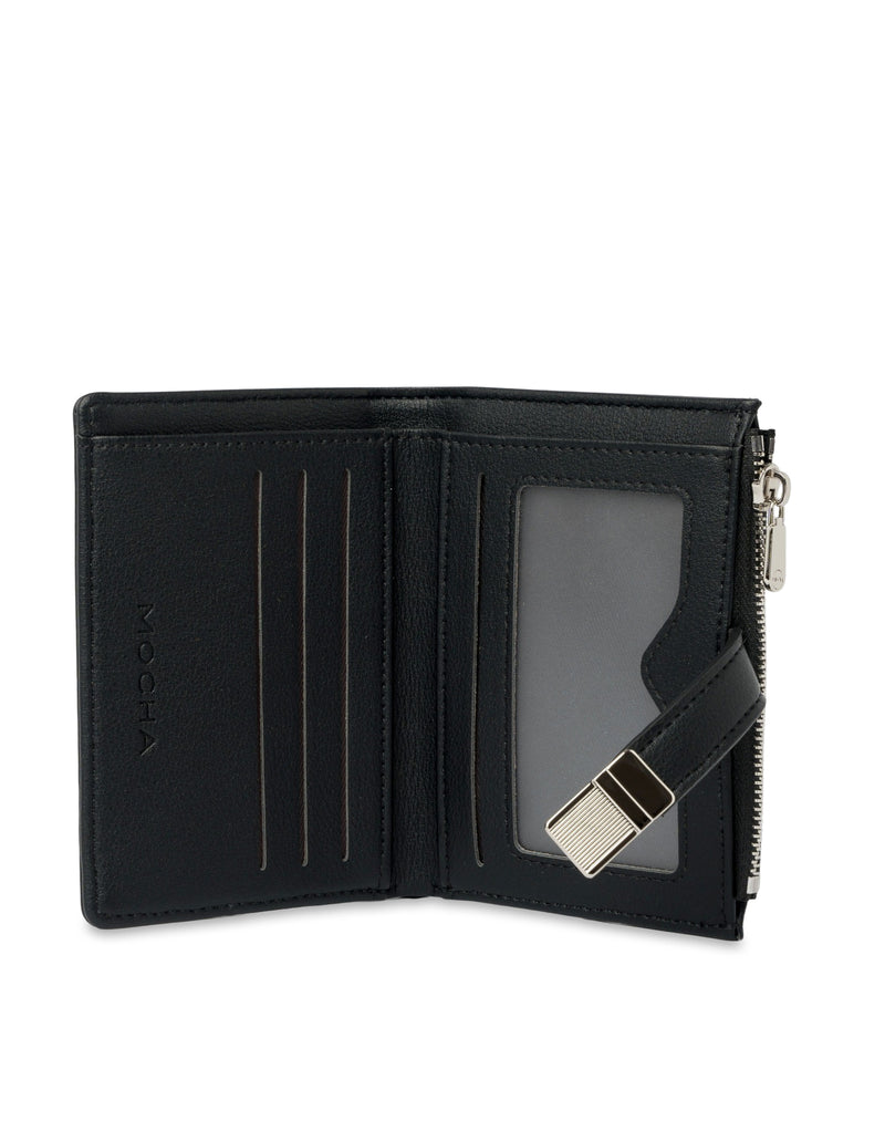 Mocha Piper Small Wallet - Black | Mocha Australia