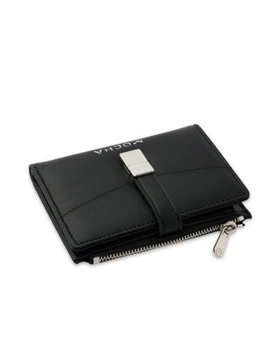 Mocha Piper Small Wallet - Black | Mocha Australia