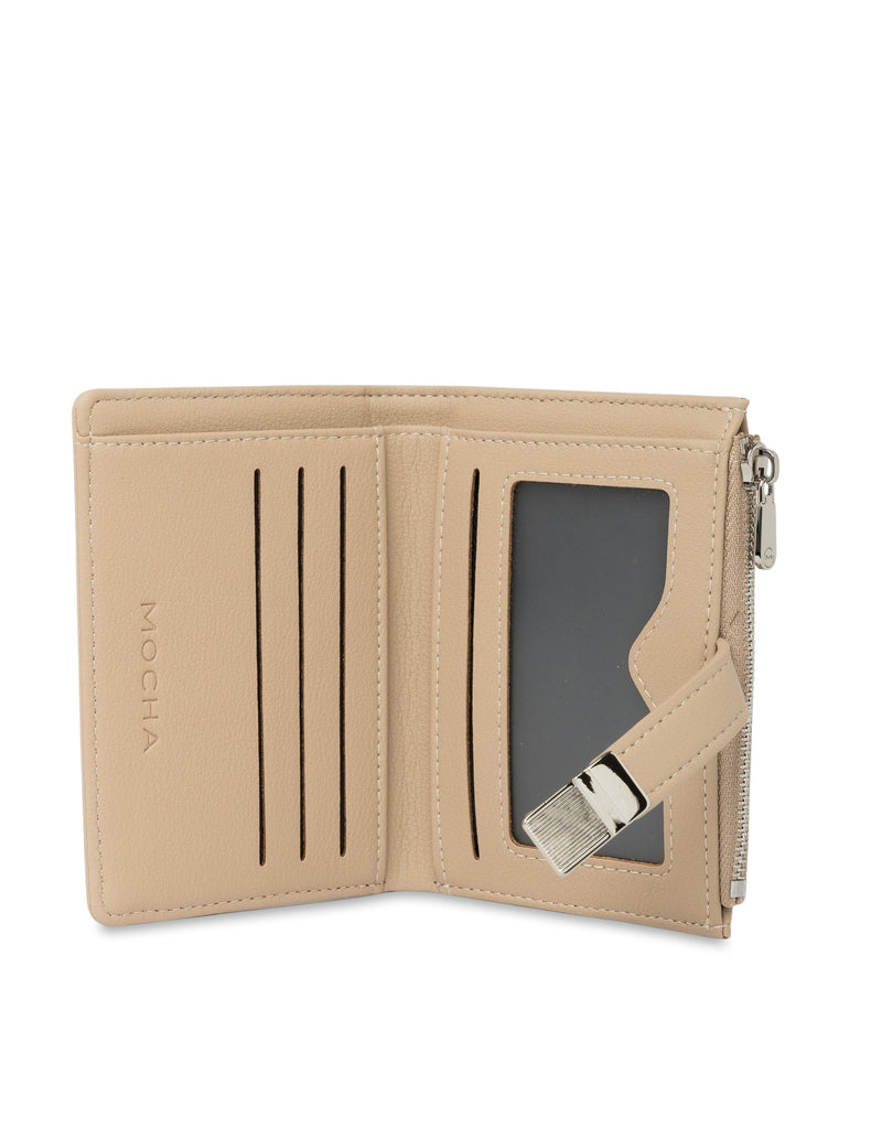 Mocha Piper Small Wallet - Almond | Mocha Australia