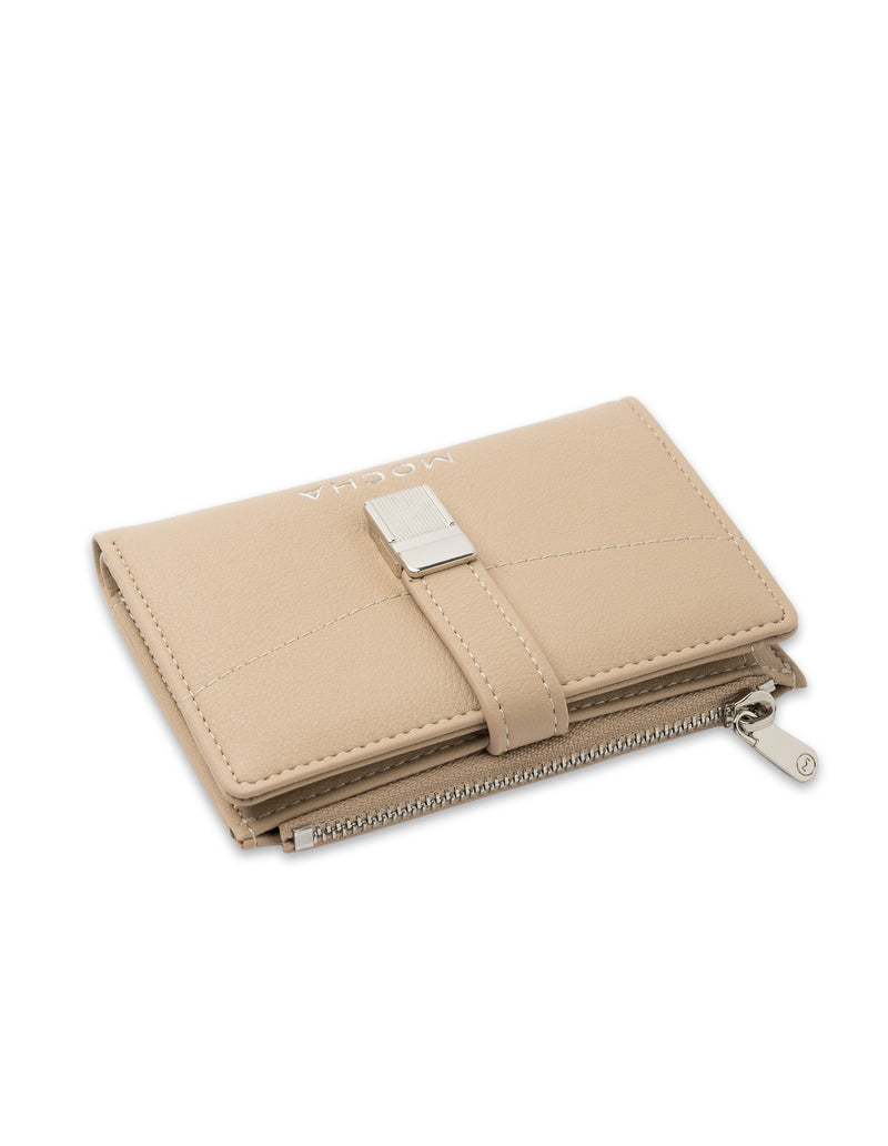 Mocha Piper Small Wallet - Almond | Mocha Australia
