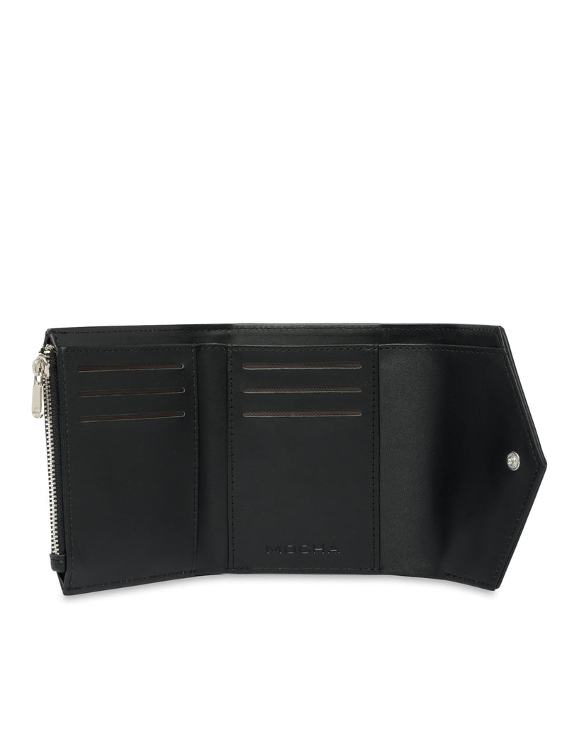 Mocha Brooklyn Small Wallet - Black | Mocha Australia