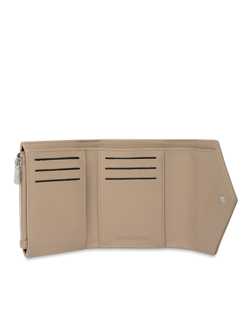 Mocha Brooklyn Small Wallet - Taupe | Mocha Australia
