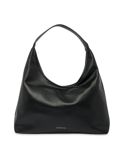 Mocha Emery Soft Shoulder Bag - Black | Mocha Australia
