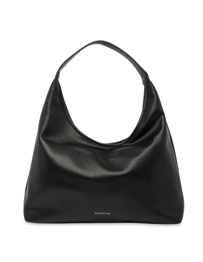 Mocha Emery Soft Shoulder Bag - Black | Mocha Australia