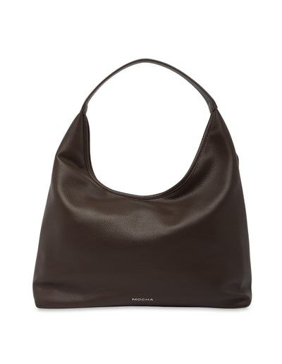 Mocha Emery Soft Shoulder Bag - Chocolate | Mocha Australia