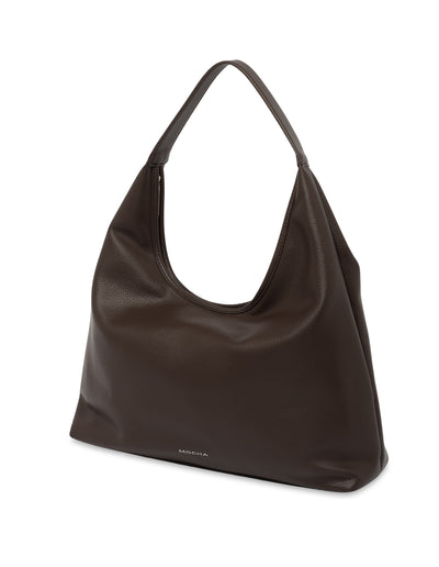 Mocha Emery Soft Shoulder Bag - Chocolate | Mocha Australia