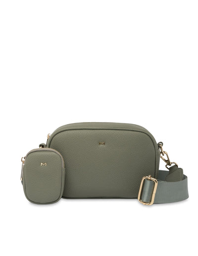 Mocha Parker Boxy Crossbody Bag - Sage | Mocha Australia