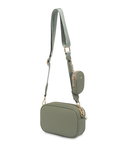 Mocha Parker Boxy Crossbody Bag - Sage | Mocha Australia