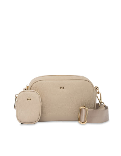 Mocha Parker Boxy Crossbody Bag - Nude | Mocha Australia