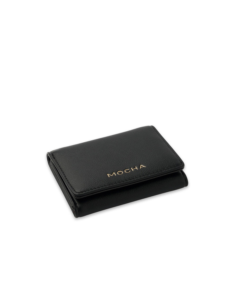 Mocha Isabella Mini Wallet - Black | Mocha Australia