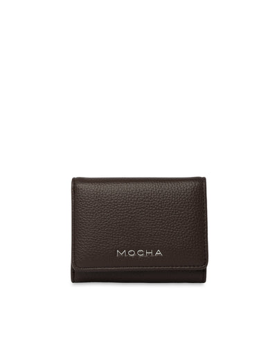 Mocha Emery Mini Wallet - Chocolate | Mocha Australia