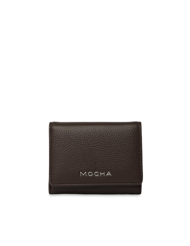 Mocha Emery Mini Wallet - Chocolate | Mocha Australia