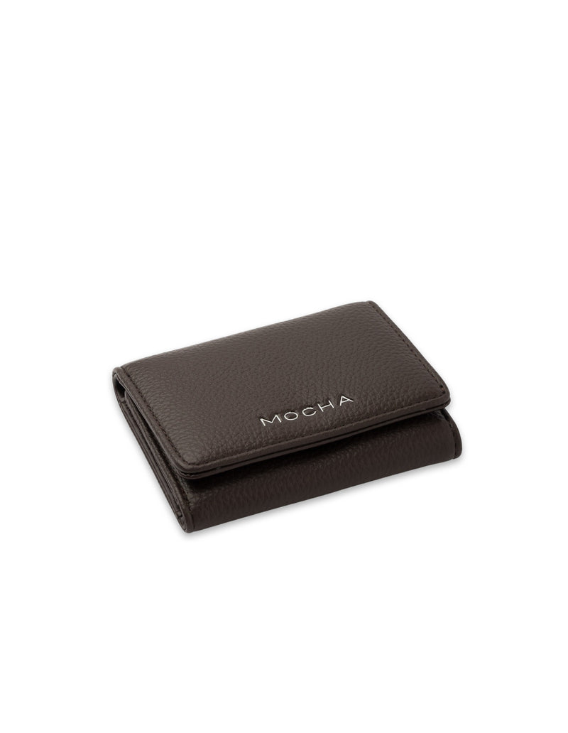 Mocha Emery Mini Wallet - Chocolate | Mocha Australia