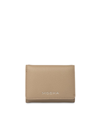 Mocha Emery Mini Wallet - Taupe | Mocha Australia