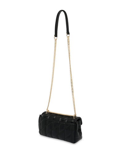 Mocha Isabella Quilted Crossbody Bag - Black | Mocha Australia