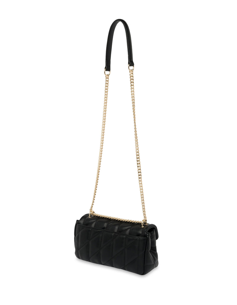 Mocha Isabella Quilted Crossbody Bag - Black | Mocha Australia