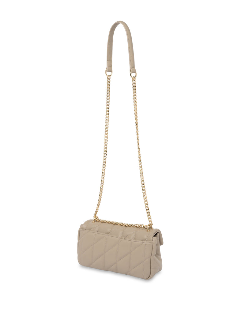 Mocha Isabella Quilted Crossbody Bag - Nude | Mocha Australia