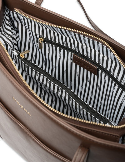 Mocha Stella Tote Bag - Dark Choc | Mocha Australia