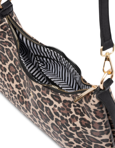 Mocha Josephine Crossbody Bag - Leopard