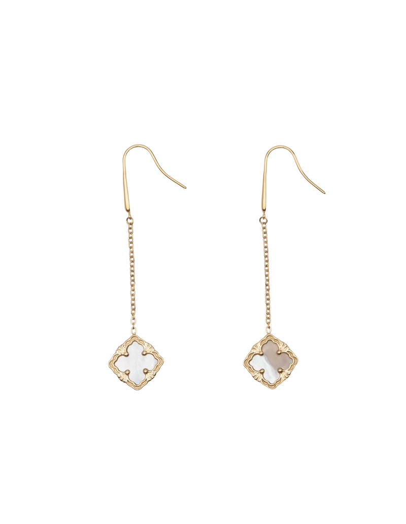 Mocha Delaney Baroque Pearl Earring - Gold | Mocha Australia
