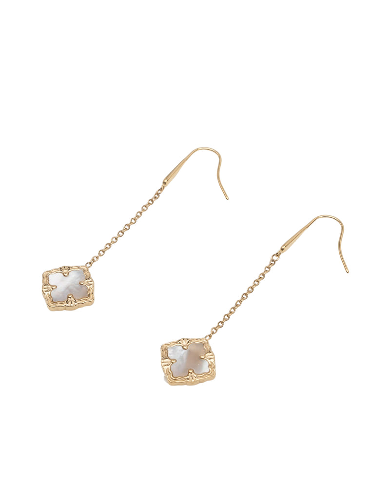 Mocha Delaney Baroque Pearl Earring - Gold | Mocha Australia