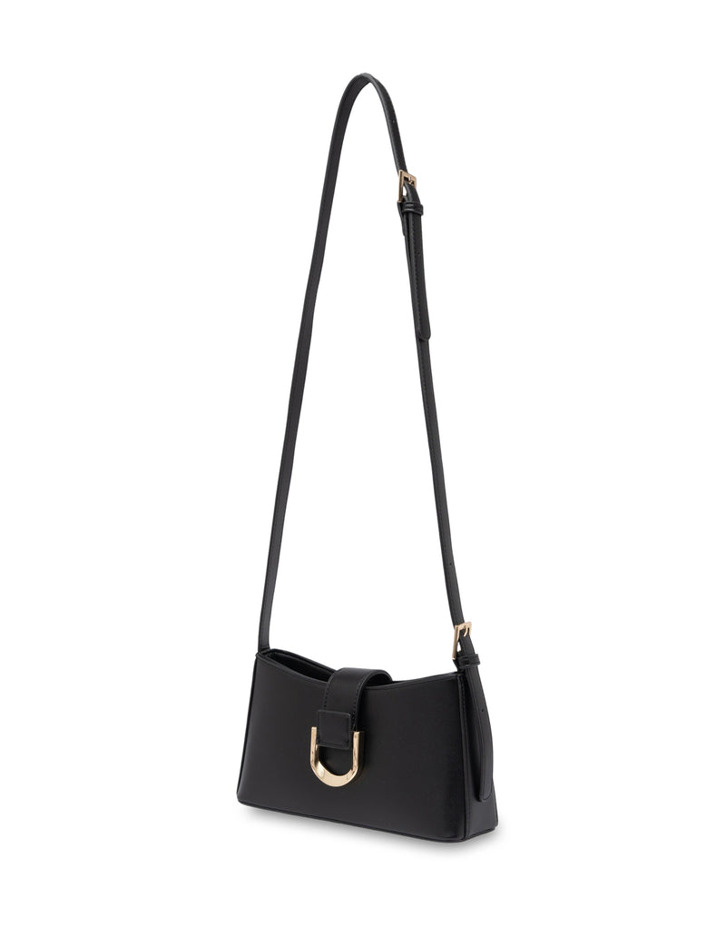 Mocha Leilani Crossbody Bag - Black