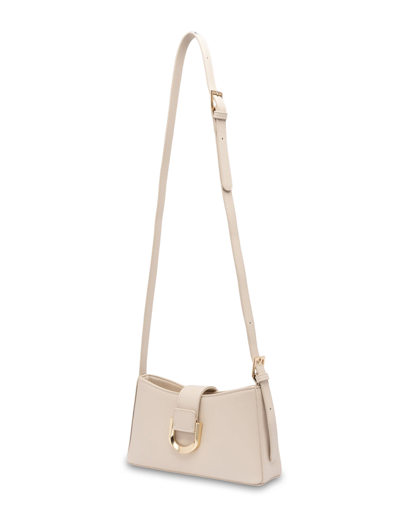 Mocha Leilani Crossbody Bag - Beige