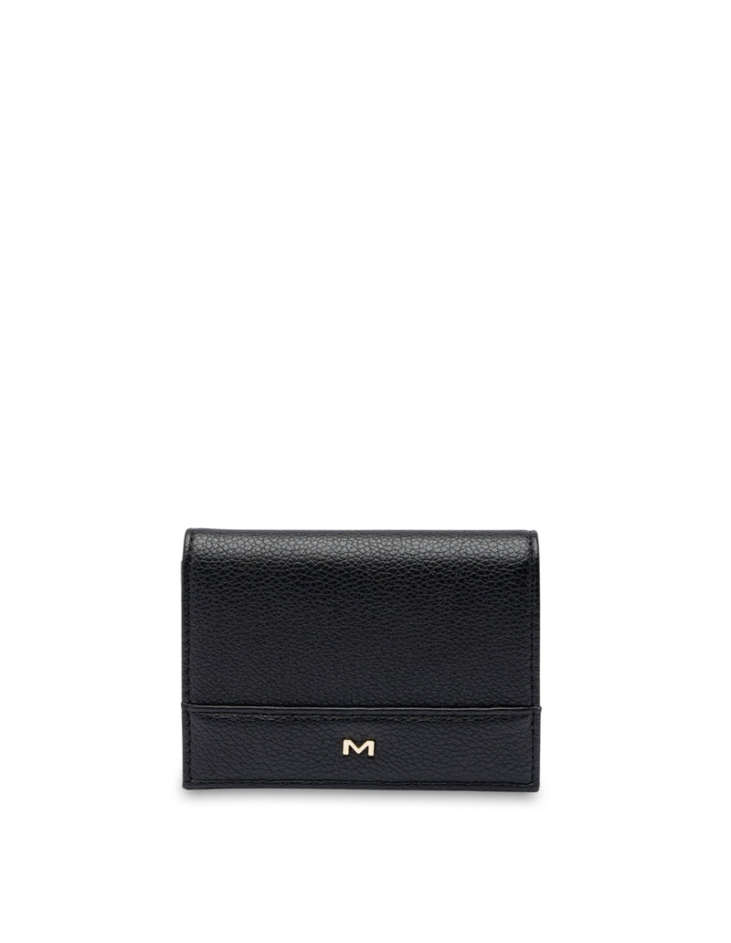 Mocha Josephine Small Wallet - Black | Mocha Australia