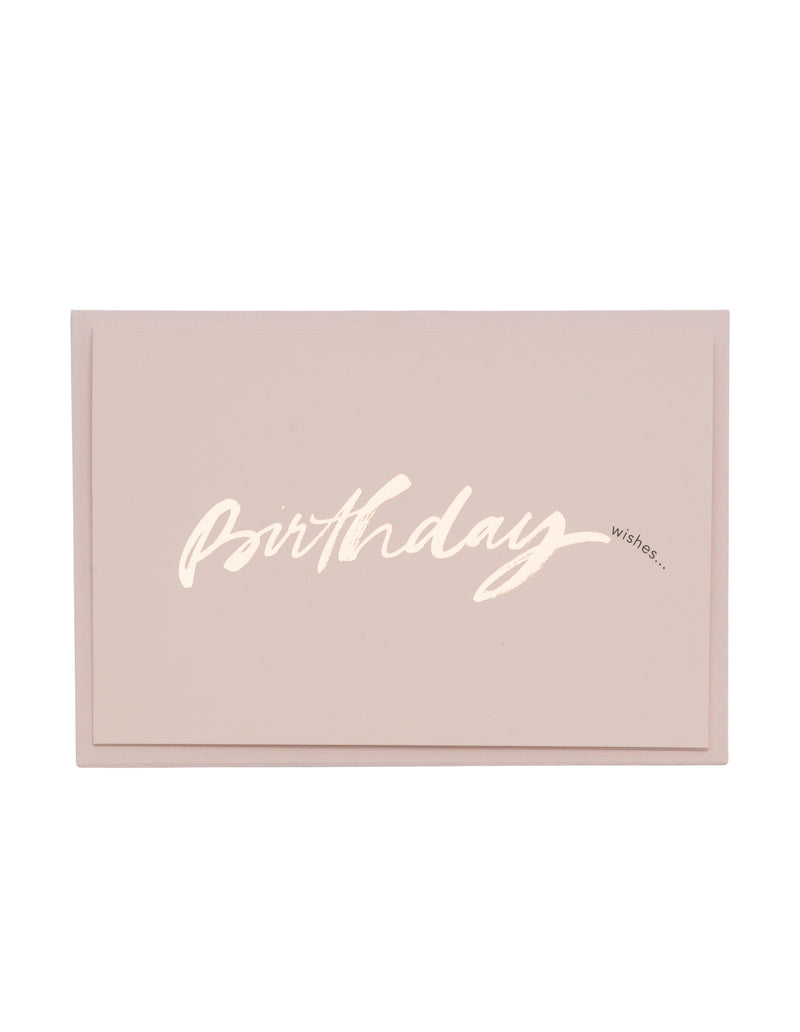 Mocha Nicki Greeting Card - Birthday Wishes