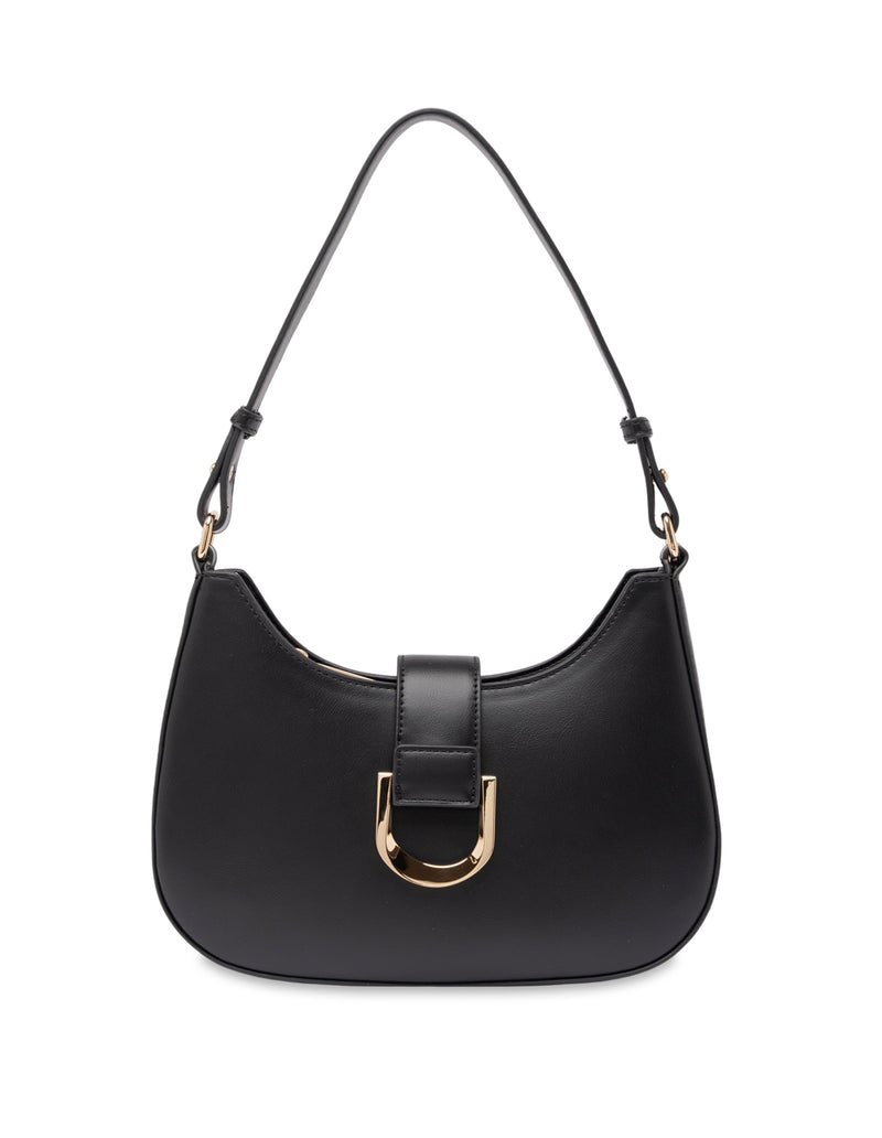Mocha Charlotte Shoulder Bag - Black