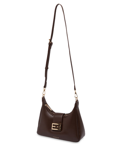 Mocha Effie Shoulder Bag - Choc