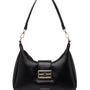 Mocha Effie Shoulder Bag - Black