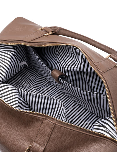 Mocha Alexandria Classic Duffle Bag - Mousse