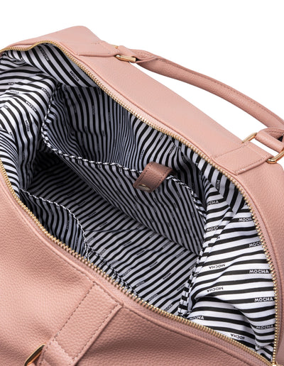 Mocha Alexandria Classic Duffle Bag - Dusty