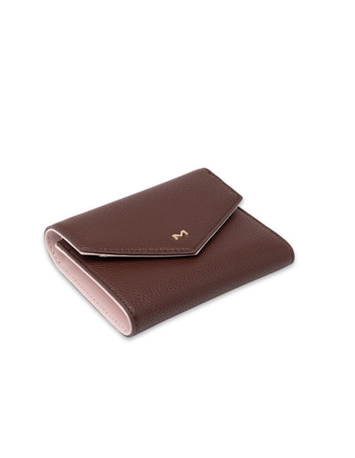 Mocha Rylee Two Tone Wallet - Choc/Lilac