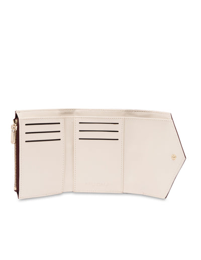 Mocha Rylee Two Tone Wallet - Burgundy/Cream