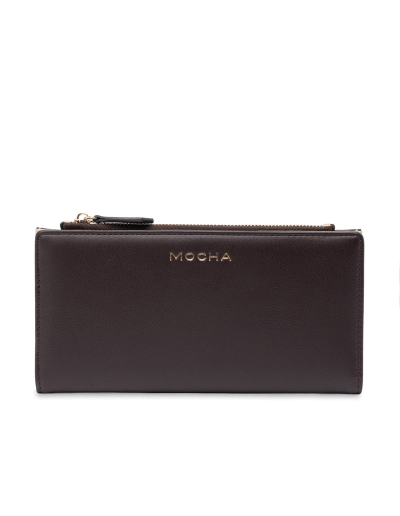 Mocha Classic Arya Wallet - Choc/Olive