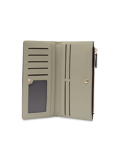 Mocha Classic Arya Wallet - Choc/Olive