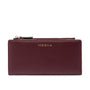 Mocha Classic Arya Wallet - Burgundy/Cream